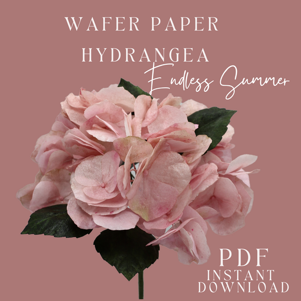 WAFER PAPER HYDRANGEA