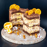 CHOCOLATE HAZELNUT & ORANGE CAKE inspired by KIYV CAKE