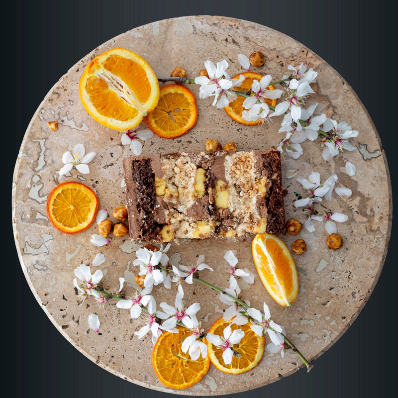 CHOCOLATE HAZELNUT & ORANGE CAKE inspired by KIYV CAKE